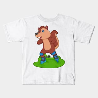 Squirrel Inline skating Roller skates Kids T-Shirt